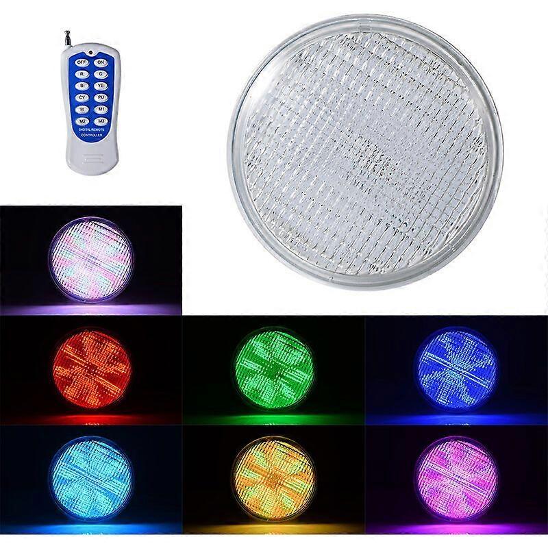 PAR56 swimming pool light source integrated lamp cup led replacement underwater light source colored glass par56 swimming pool light
