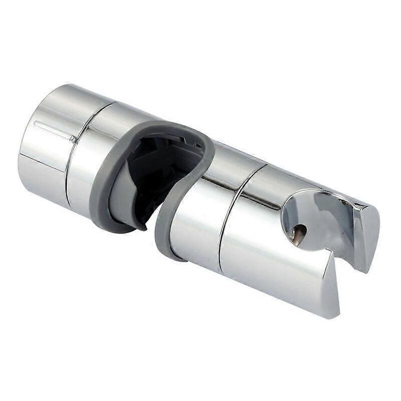 Replaceable handheld shower holder, chrome shower head holder, 18-25mm diameter adjustable,grey