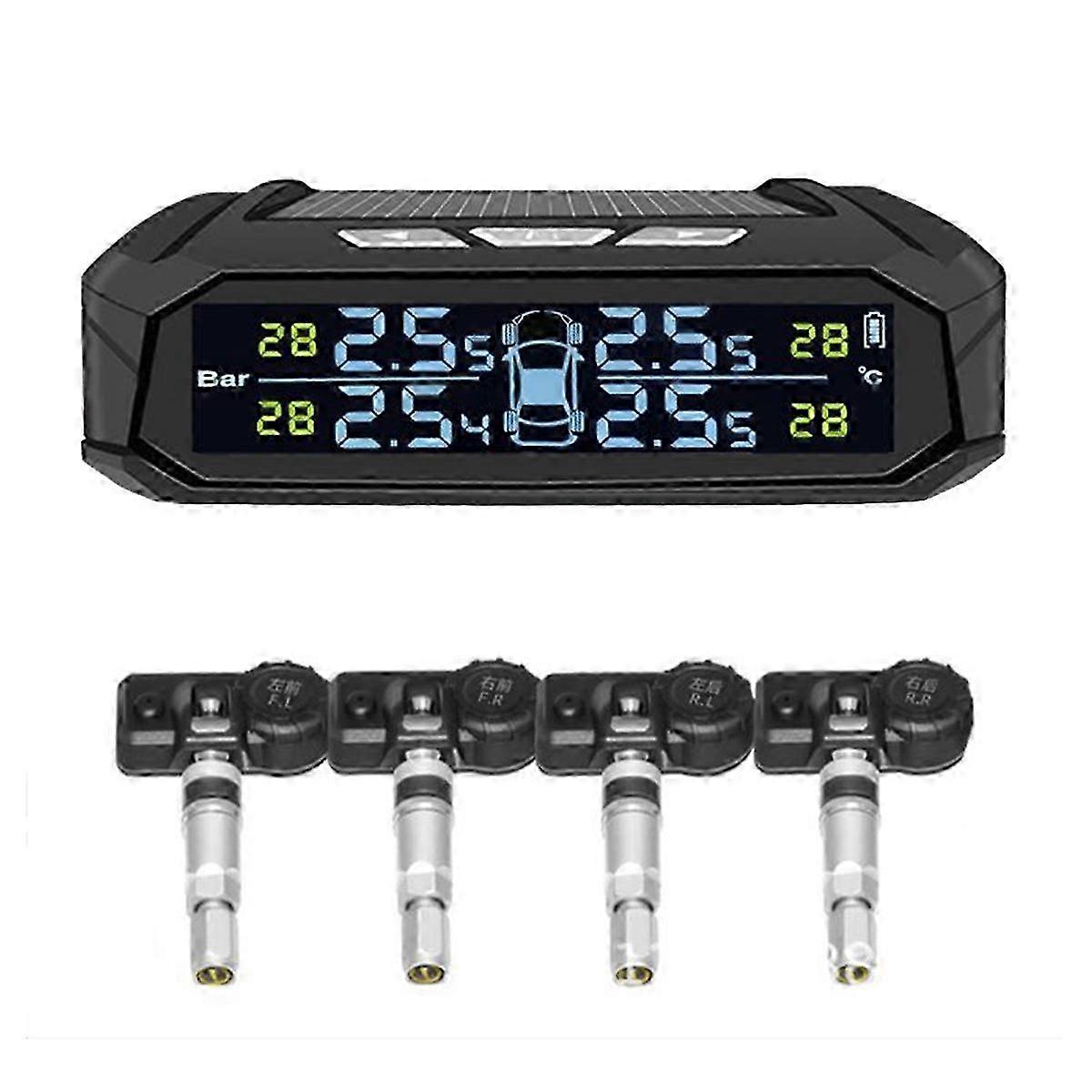 Car TPMS Tyre Pressure Monitoring System with 4 Internal Sensors
