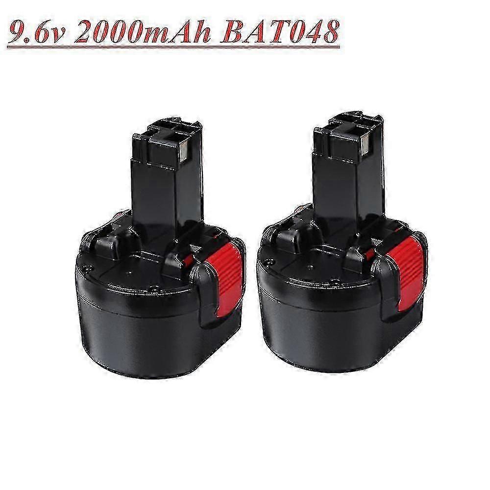 xjBat048 9.6v 2000mah Ni-cd μπαταρία συμβατή Bosch Psr 960 Bh984 Bat048 Bat119 9.6v ηλεκτρικά εργαλεία επαναφορτιζόμενη μπαταρία 2pcs-γ