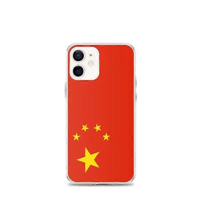 Phone Case - PIXELFORMA - China Flag - Compatible with iPhone 12 mini - Flexible - Shockproof