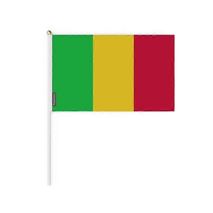 Mini Flag - Mali - 20 x 30 cm - 100 pieces - Polyester - Lightweight and durable