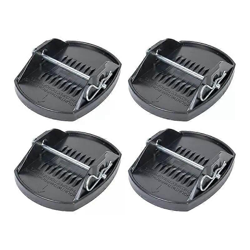 Leg Support Pads For Secure Ground Placement Prevent Ground Sinking