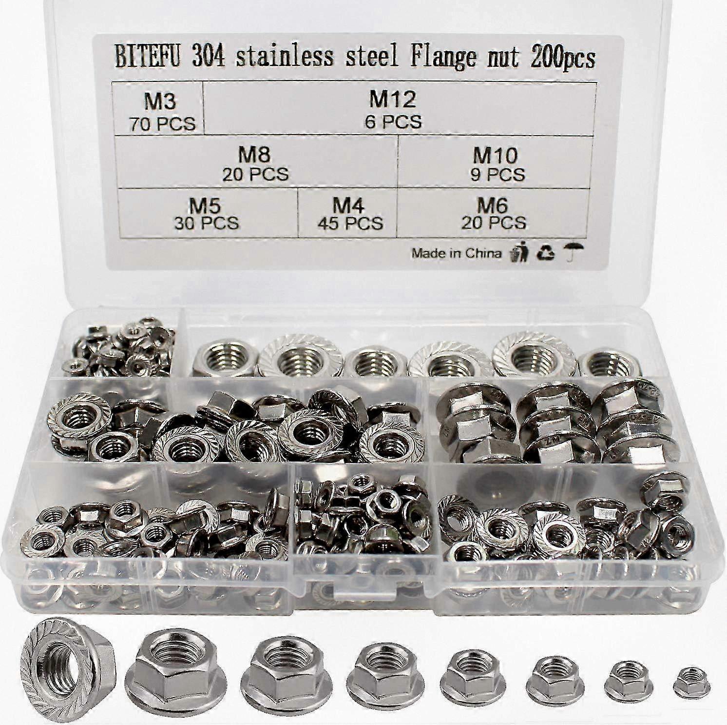 200 pieces of M3 M4 M5 M6 M8 M10 M12 hammered floor T-nut slotted finishing kit suitable for various brands