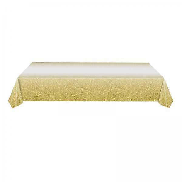 2xOmbre Tablecloth DIY Rectangular Table Cover for Kitchen Dining Room Camping