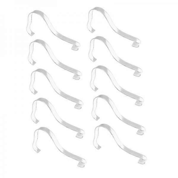 2x 10Pcs Sandalia Shoe Display Rack Soporte de soporte de zapato acrílico para supermercado