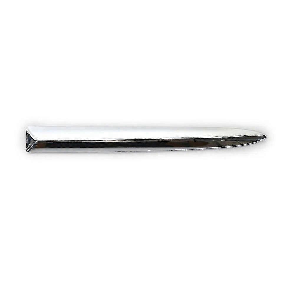 Moulure supérieure de pare-chocs avant chromée pour Fiat 500 07-15 73545504 côté gauche