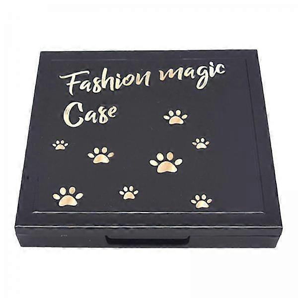 5xEmpty Magnetic Eyeshadow Palette Large with Mirror for Lipstick Eyeshadow