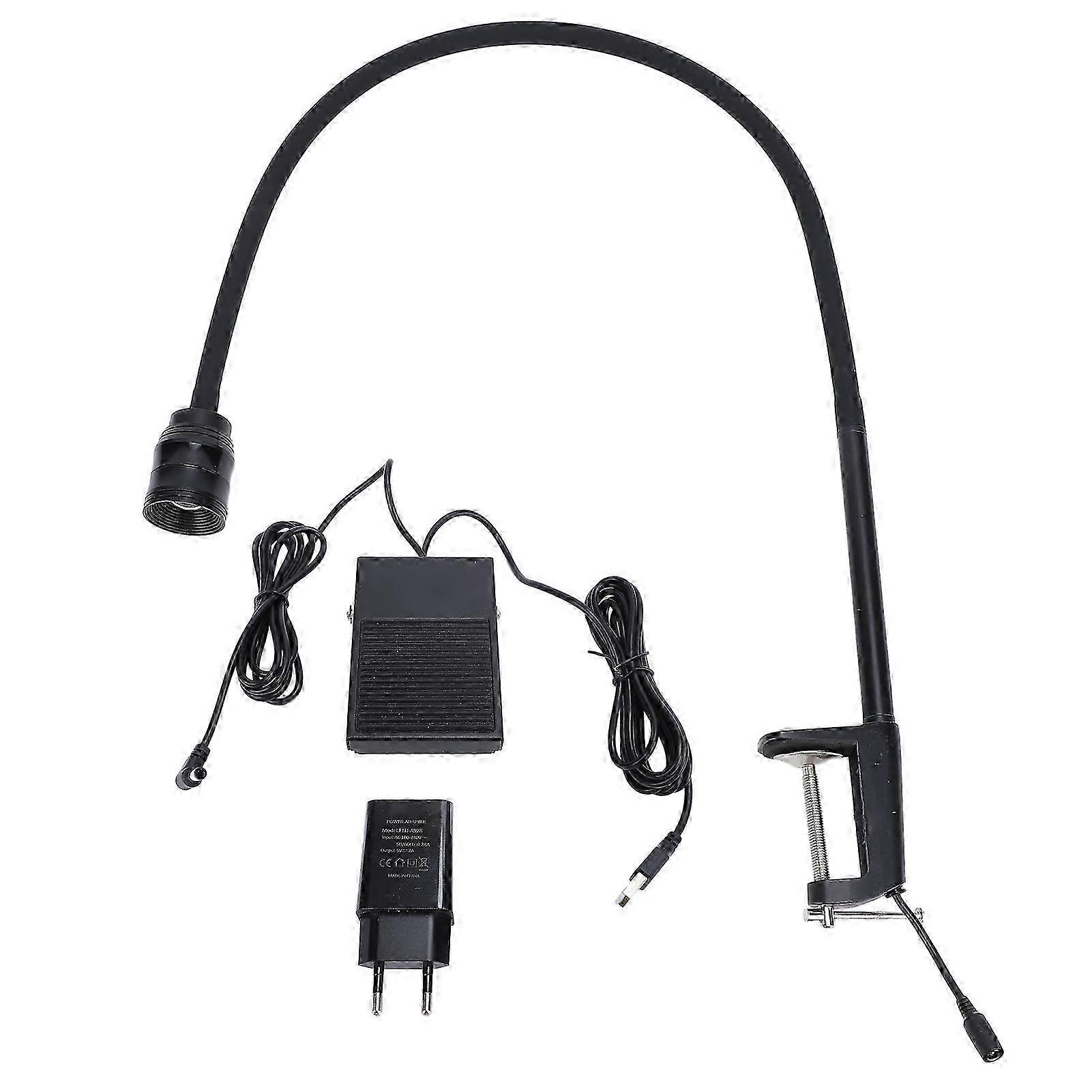 2025 Table Clamp UV Lamp 10W Portable Fast Curing Flexible Nail Dryer with Gooseneck Clamp