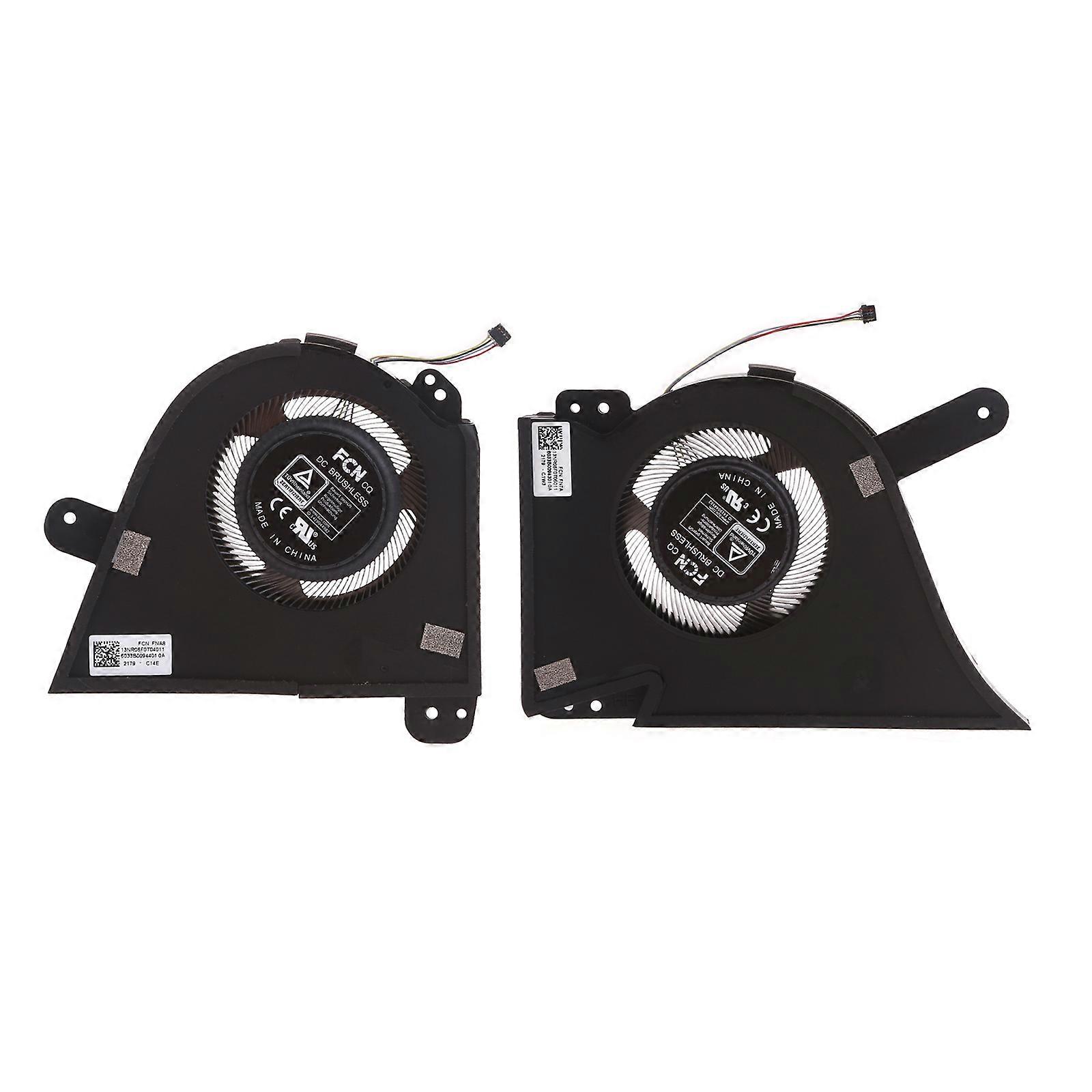 CPU GPU Radiator 4 pin 4-wires Laptop Cooler Fan For Plus 5 ROG GX703 GX703H Laptop Part