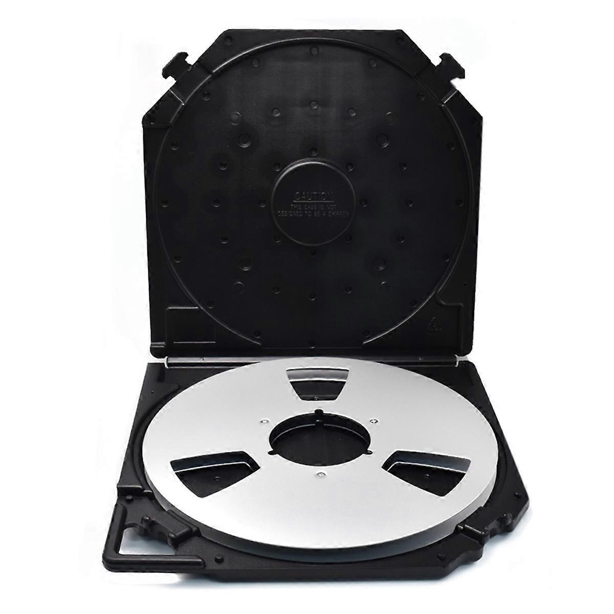 Empty Take Up Reels Storage Box with 10 Inch Empty Takeup Reel Full Protection Carrying Case for 10