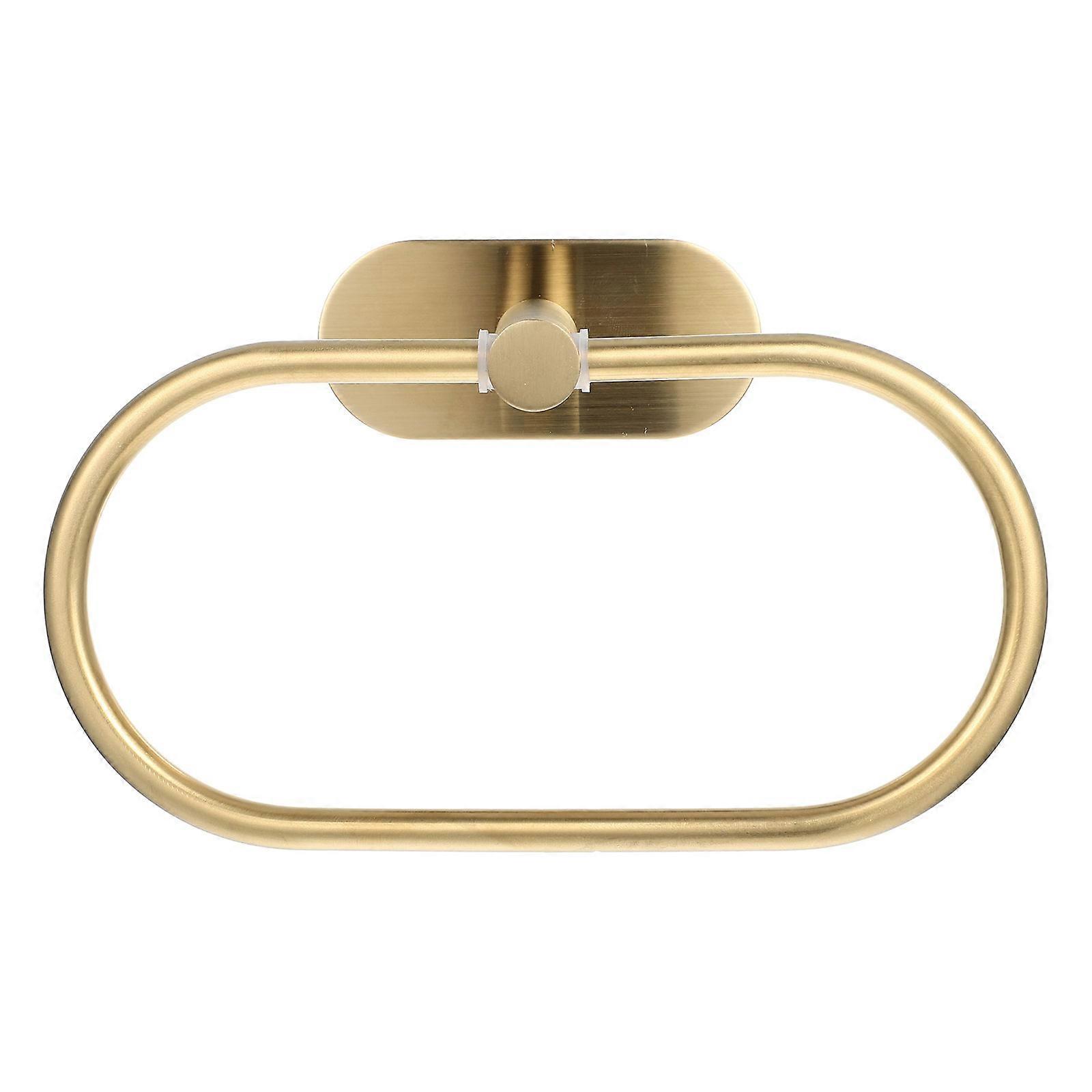 製品リストを説明しているか、**壁に取り付けられたステンレス鋼のタオルホルダー/リング**を探しているように聞こえます。こちらは磨き上げられ、