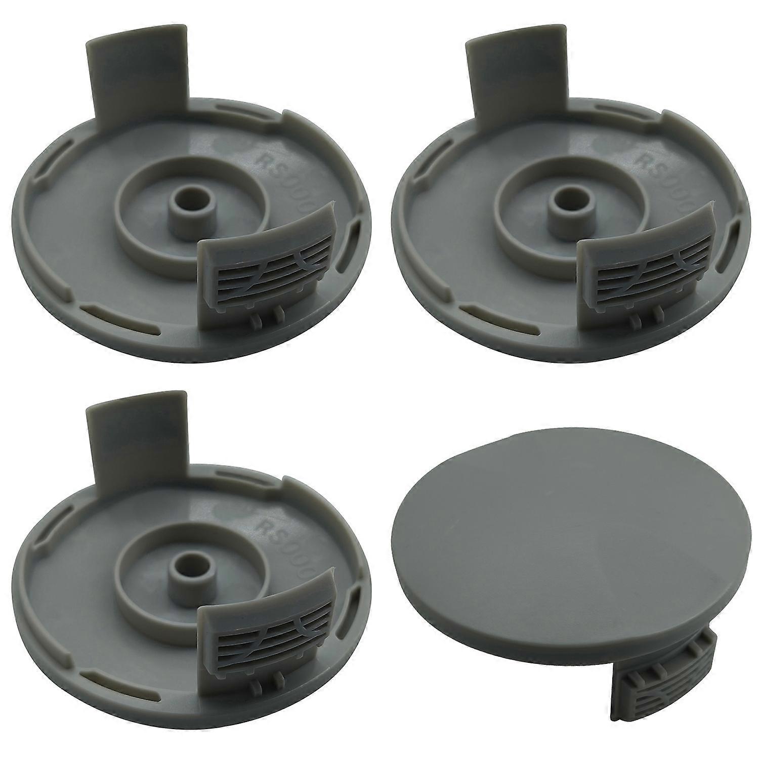 RAC122 4Pcs Replacement Spool Cap for Ryobi RLT4027 RLT4125 RLT5027 RLT6030 RLT5127 RLT6130 Mower Ac