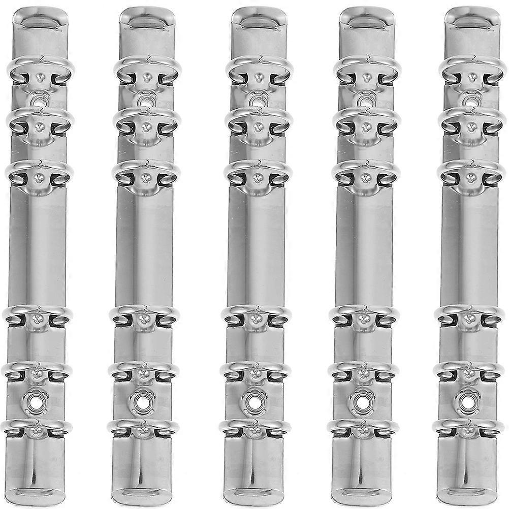 Expandable Planner Rings for A6 Notebooks with Binding Spines