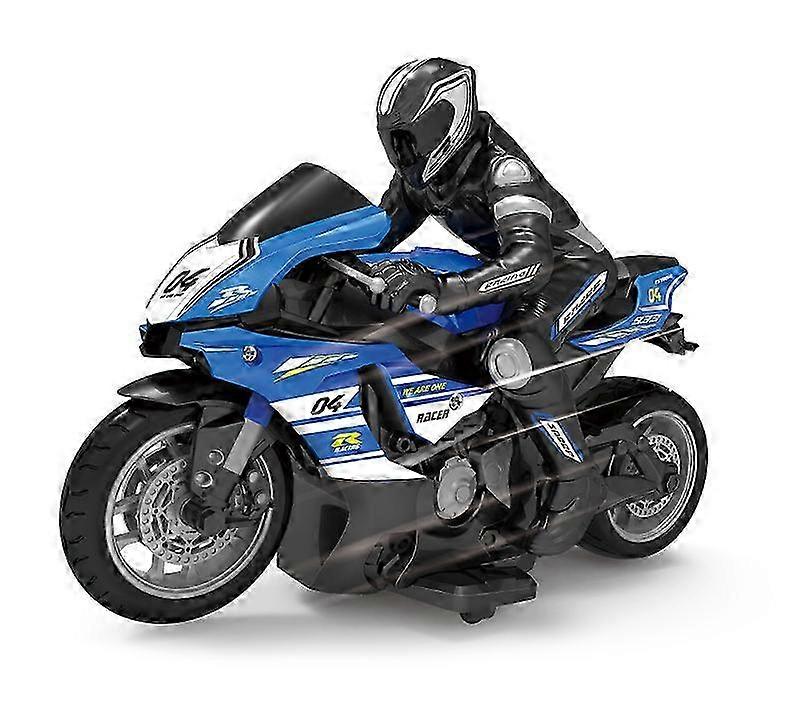 High Speed Racing Motorcycle 1:10 Scale Model for Certain Brand with 4 Channels Remote Control and 35 Meters Range Electric Off-Road Toy for