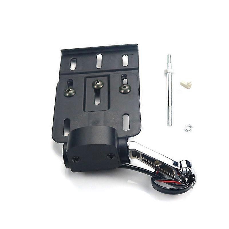 Motorcycle Foldable Side-Mount License Plate Frame Fender with LED Light For Harley for Sportster XL 1200 883 48 2004-2019 DynaMotor Vehicle Frame & B