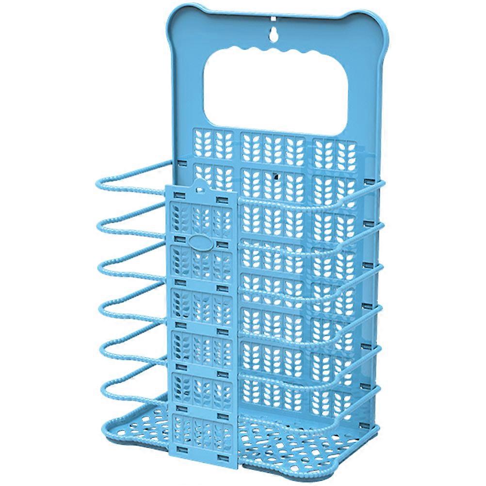 Laundry Bins Foldable Clothes Basket Plastic Laundry Basket Collapsible Daily Use 1Pack