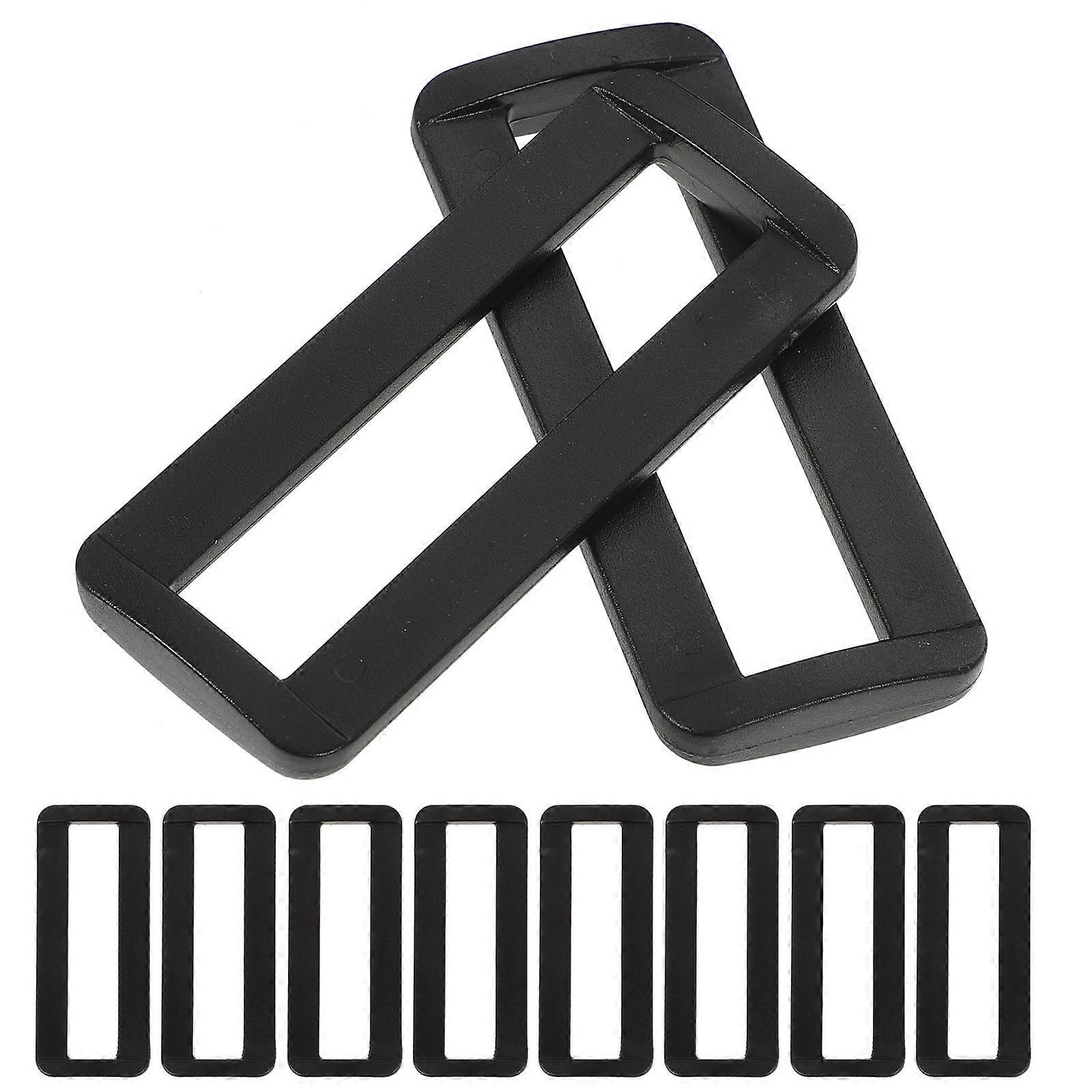 Adjustable Rectangle Webbing Belt Buckles Replacement Clips for Shoulder Bags Durable Easy Installation Use