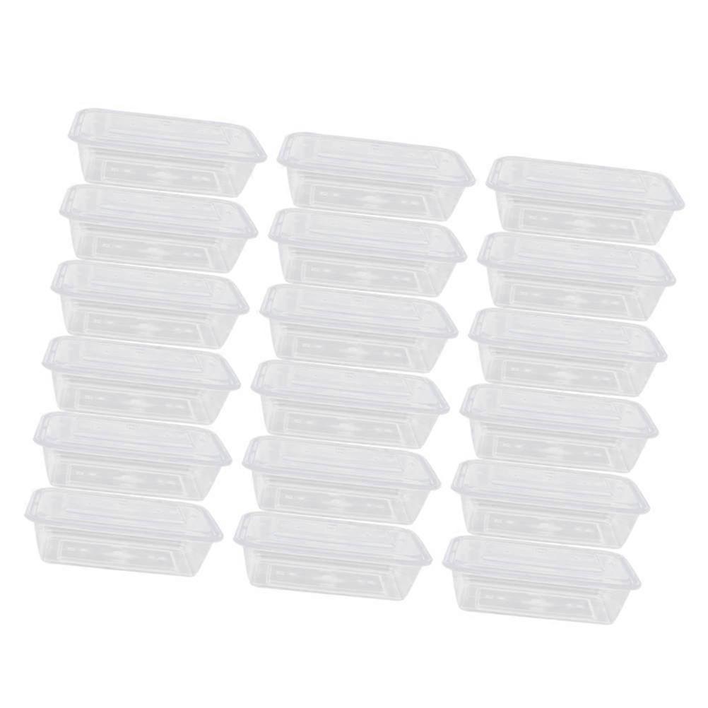 Takeout Boxes Clear Containers For Parties 50Pcs Leftovers Storage