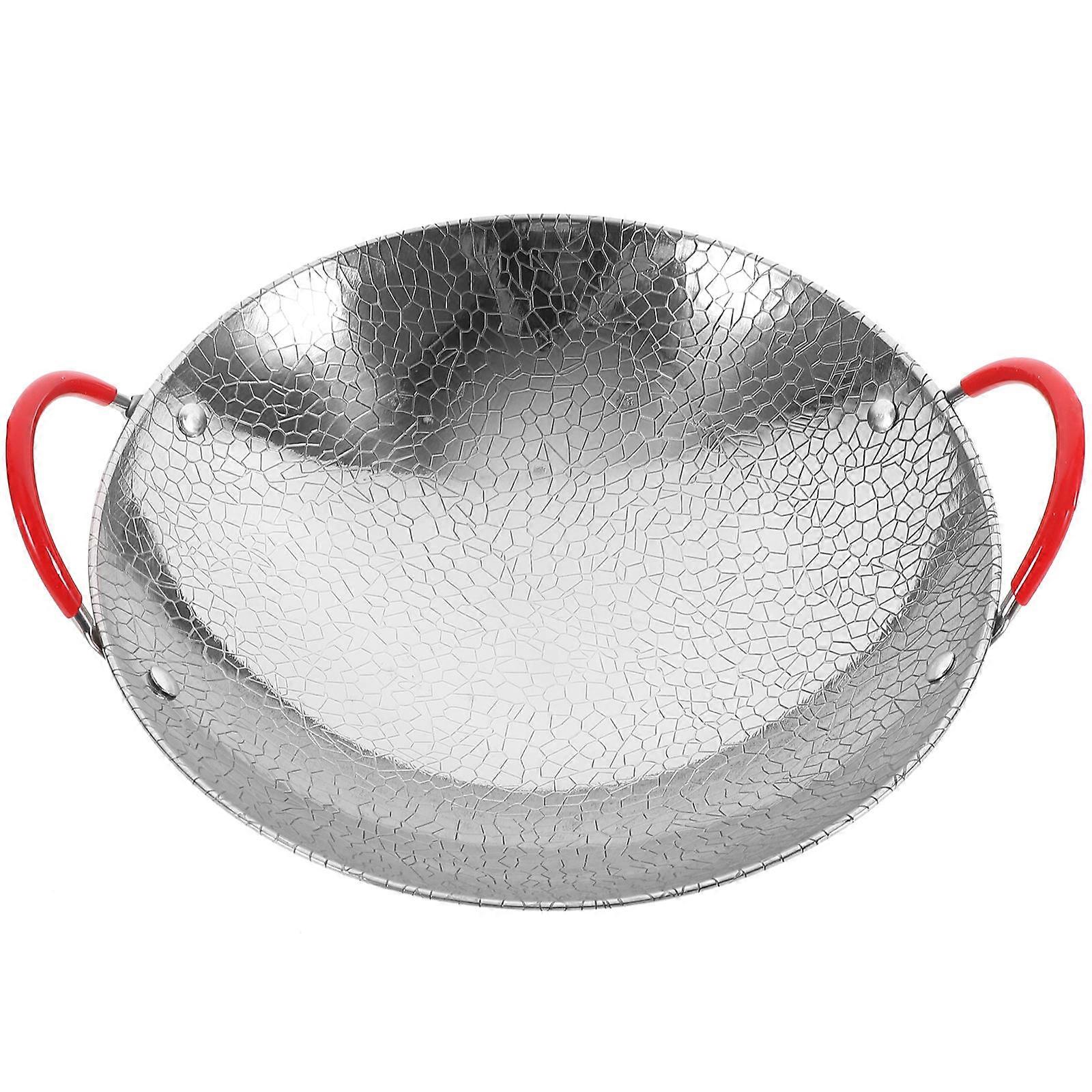 Stainless Steel Cookware Ramen Cooking Pot For Restaurant Barbecue Easy To Clean 8 Inch 1Set
