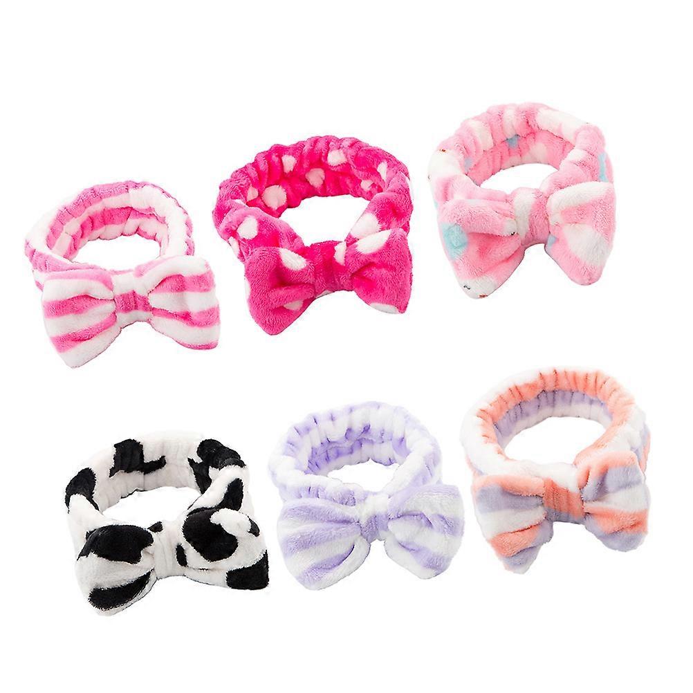 שיער קשת חישוק פלנל סרט עיצוב מקסים לתרגיל ריצה יוגה 6 יחידות