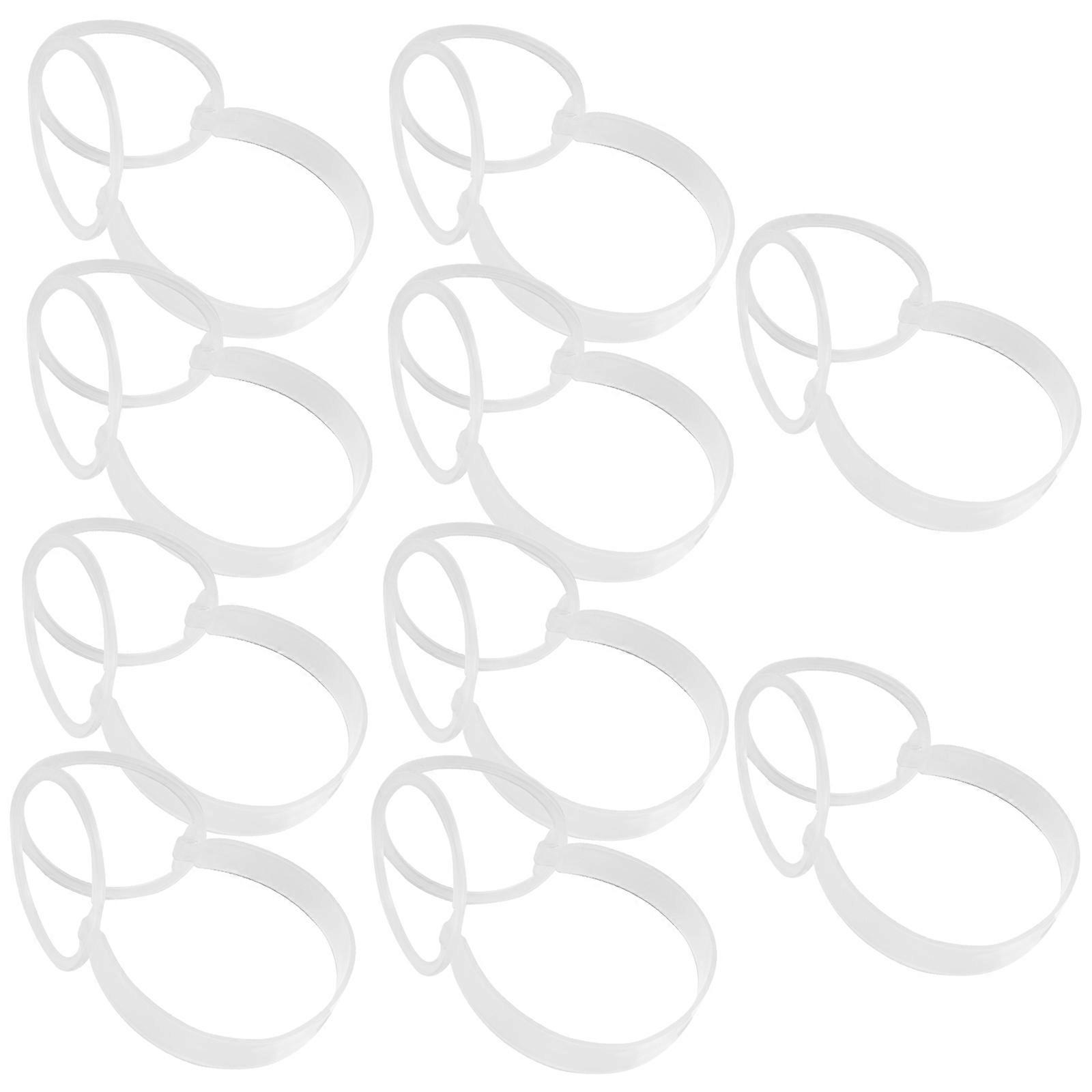 Cold Protection Earmuff Frame Holder Diy Earmuff Frame Rack For Winter Use Rectangular Shape Simple Design 10Pcs