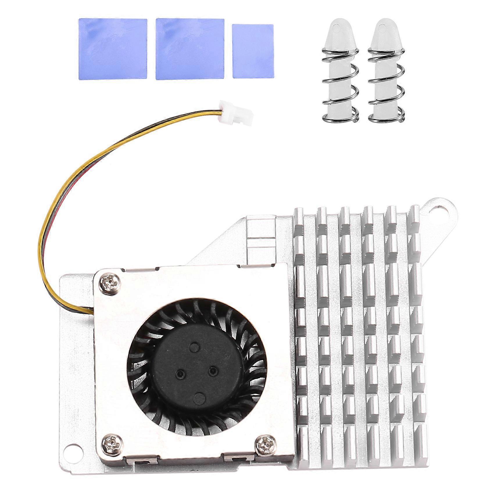 For 5 Pi5 Active Cooler with Speed Cooling Fan Radiator Heatsink