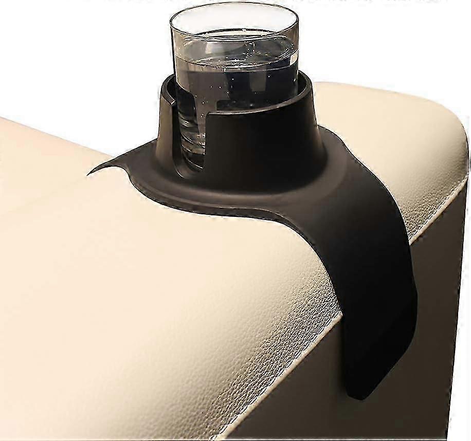 The Ultimate Sofa Cup Holder, Jet Black