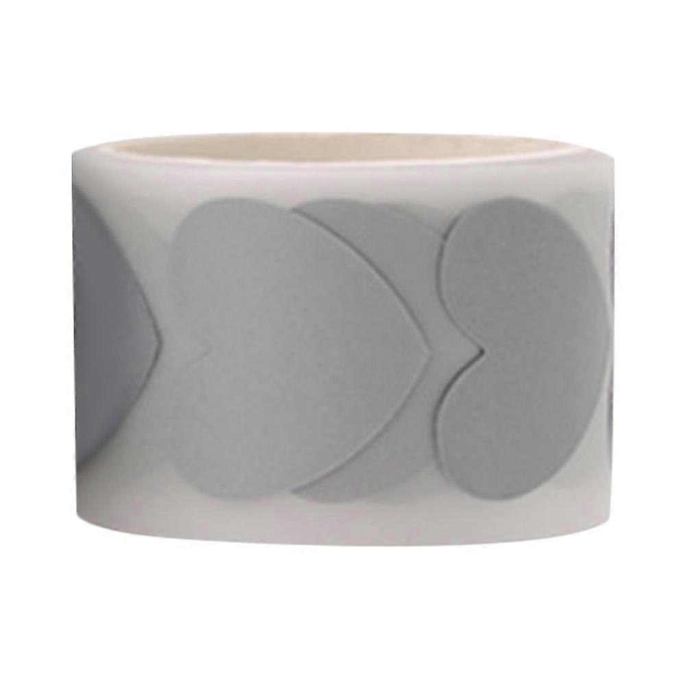 Heart Shape Reflective Vinyl For Iron On Fabrics Diy Tape Silver Color 1 Roll