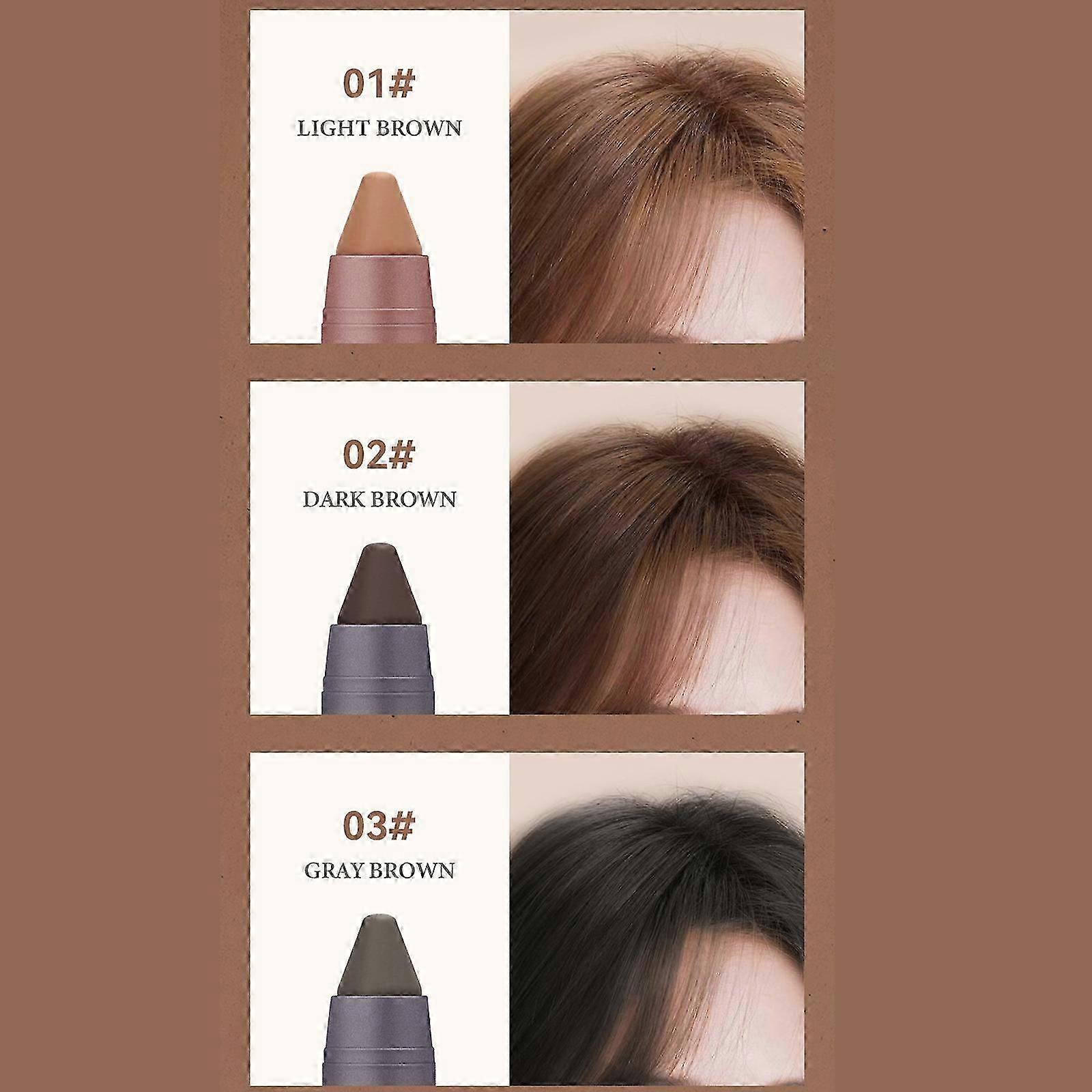 Hhair Powder Stick ، بودرة ظلال الشعر للشعر الخفيف ، غطاء جذر مسحوق الكونسيلر ، مسحوق لمس جذور الشعر المقاوم للماء