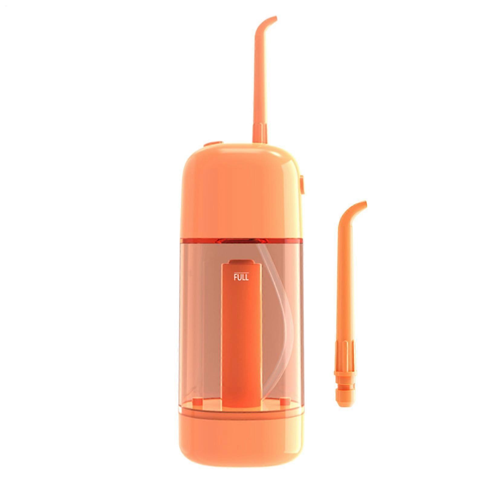 Water Dentel Flosser Portable Irrigator Flossing Machine For Teeth - Travel 90ml Tank, Cordless Water Flosser