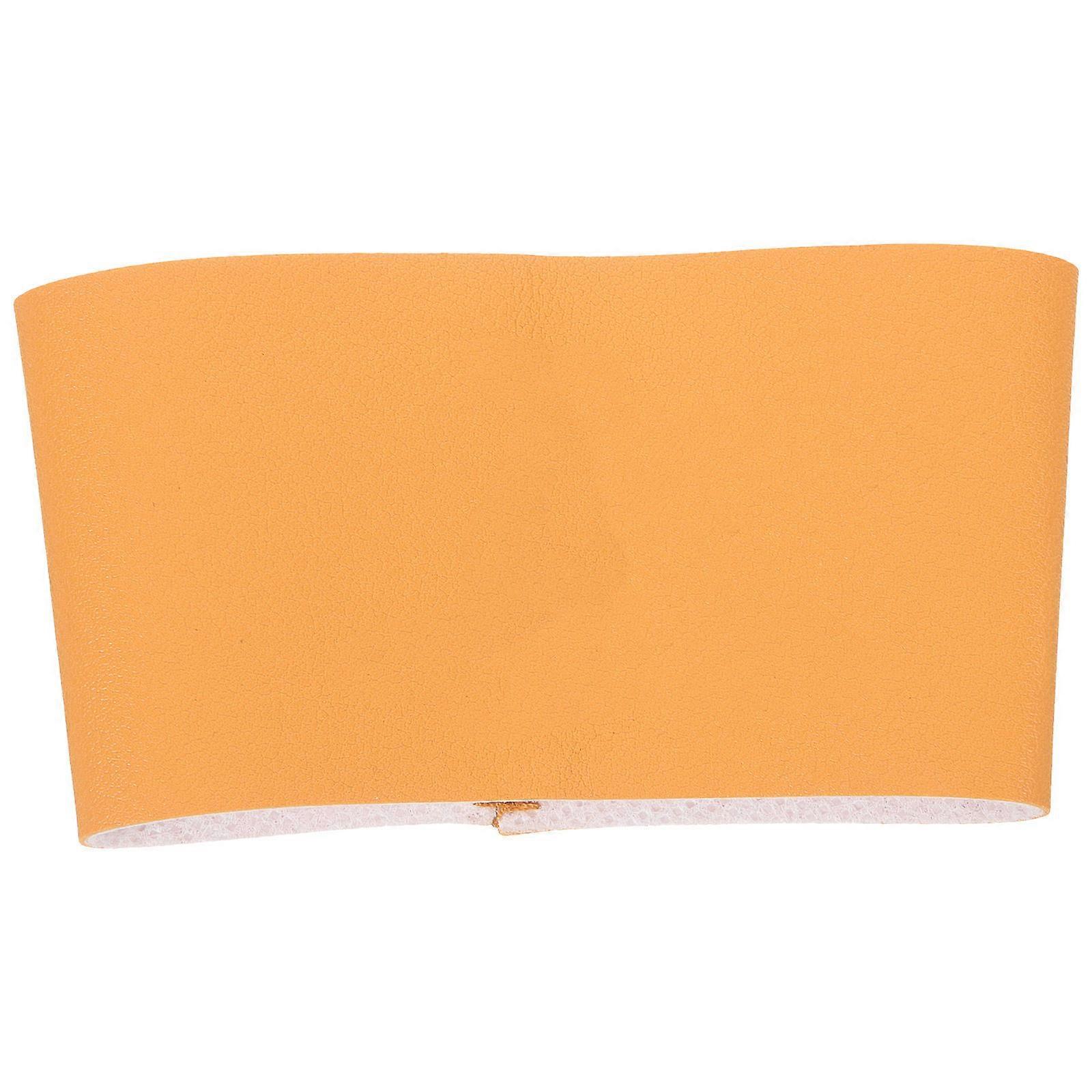 Heat-Resistant Cup Holder Leather Reusable Anti-Scald Daily Use 10x5.5cm 1Pack