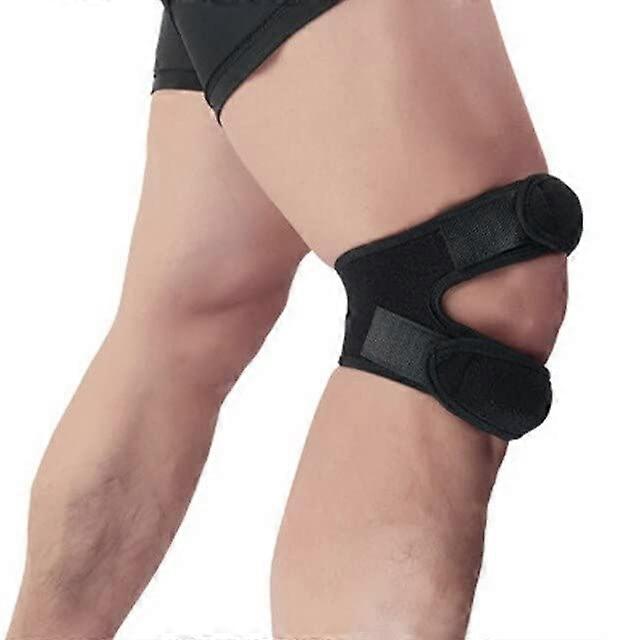 1 x Adjustable Breathable Shockproof Nylon Neopren Knee Support Cushion for Outdoor Fitness Sports Leg Protection