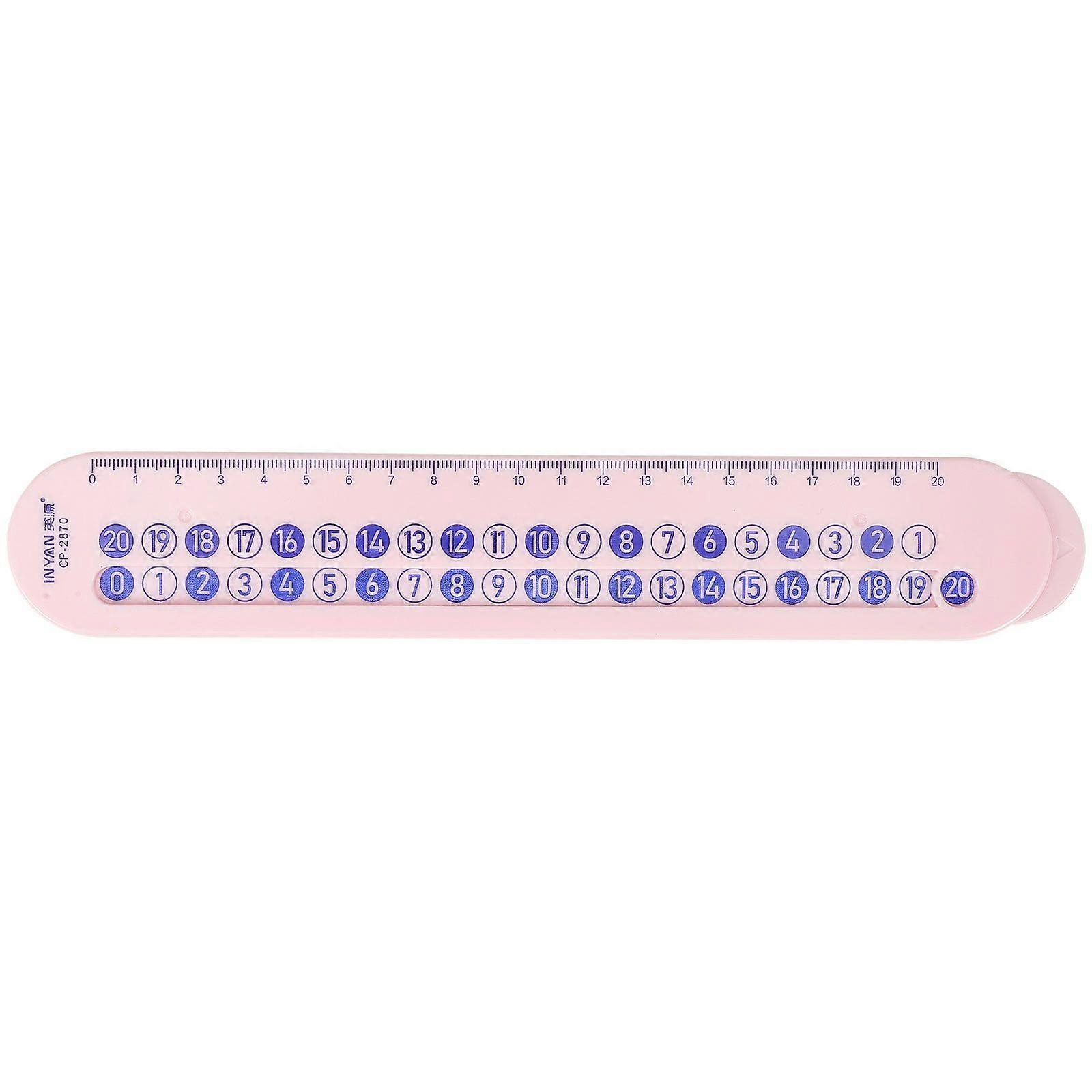 Digital Ruler Kids Slide Ruler Children Number Learning Ruler Subtraction Addition Ruler