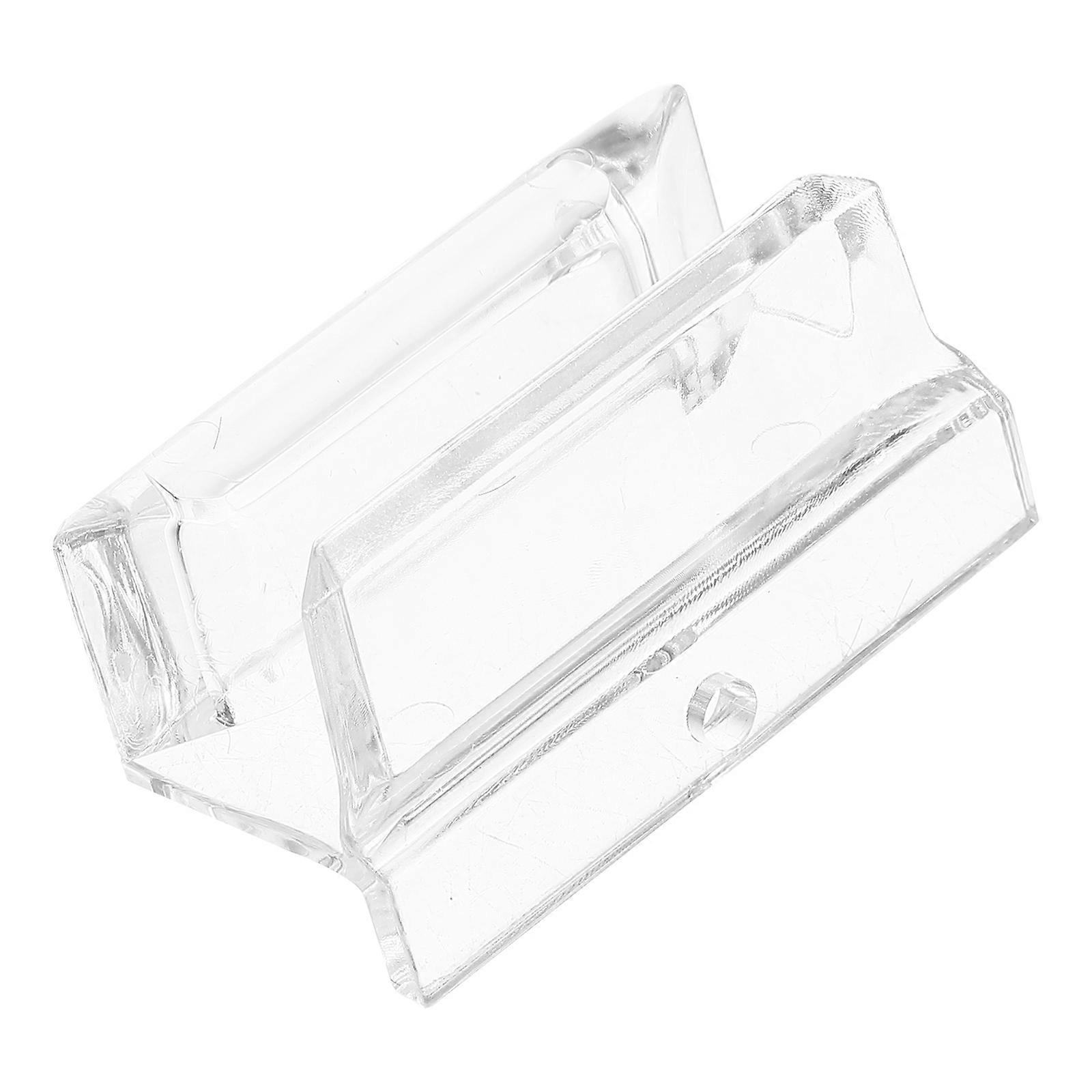 Clear Plastic Track For Sliding Shower Door Floor Guide Part 1Pcs