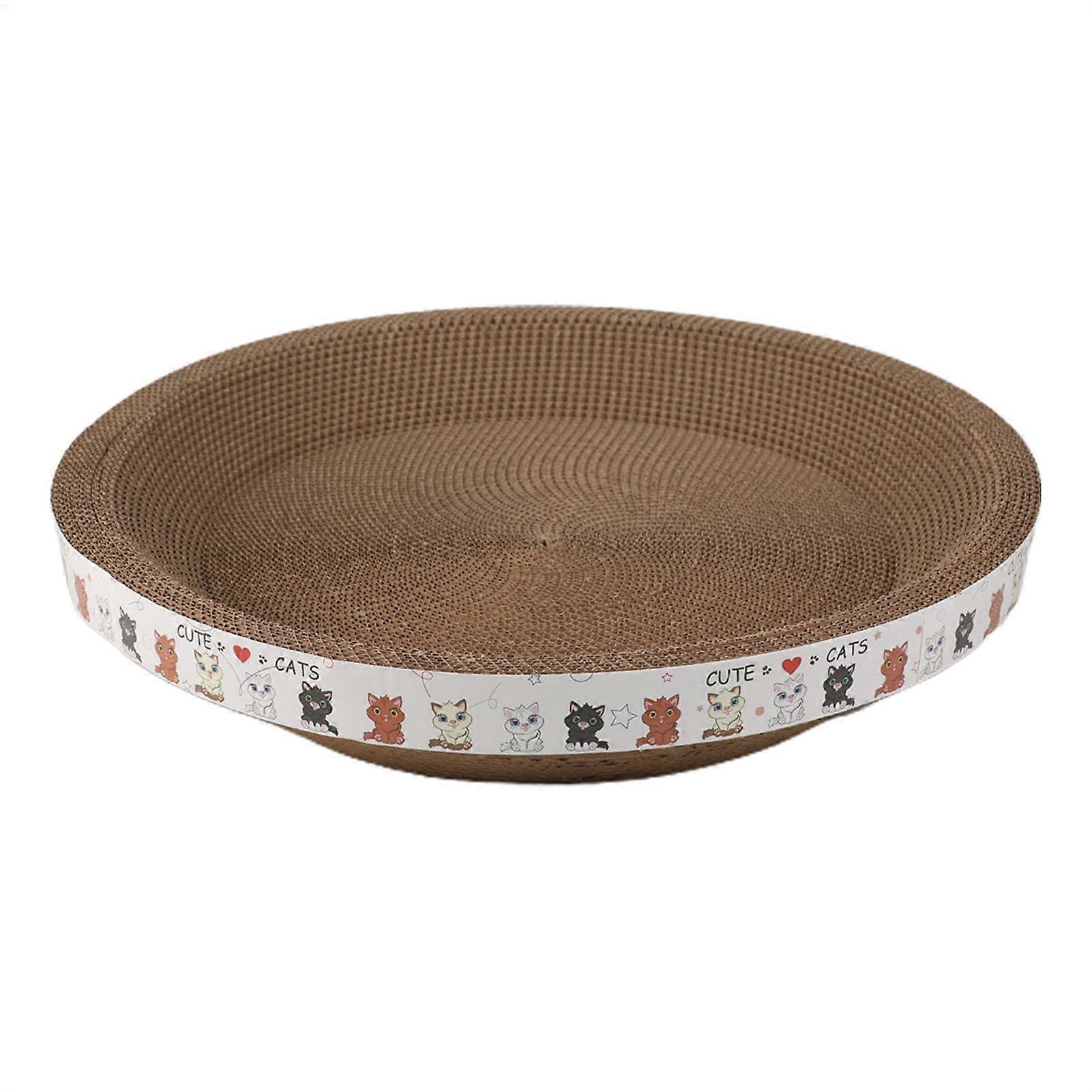 Katzen Dashboards Oval Scratch Pad Pulse PullGlass Riddle Toy