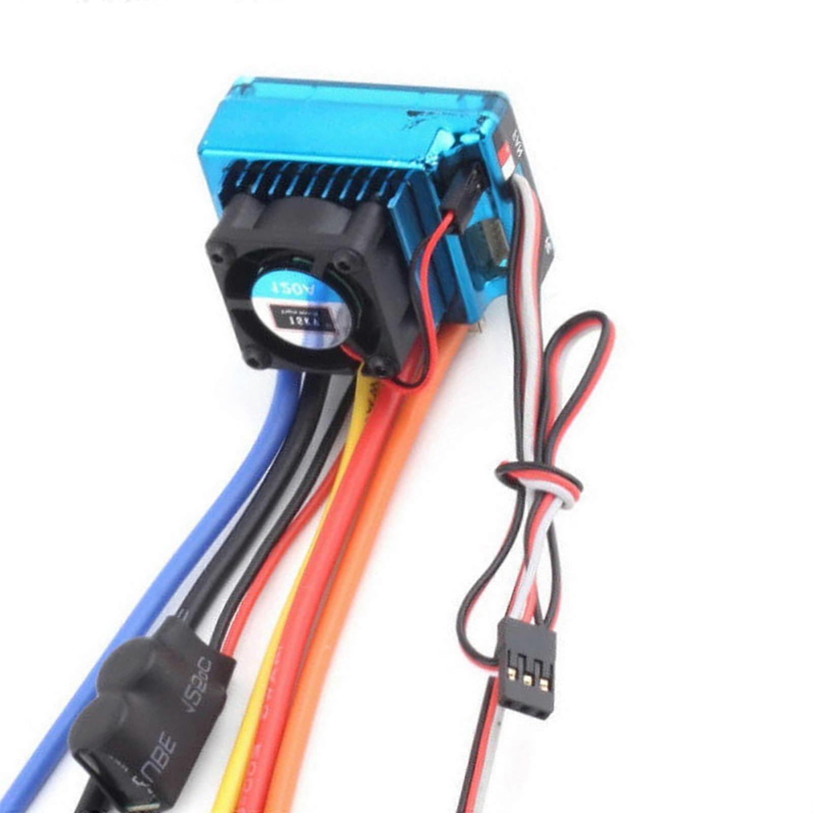 New High Performance 120A Sensored Brushless ESC Speed Controller For RC Car Crawler