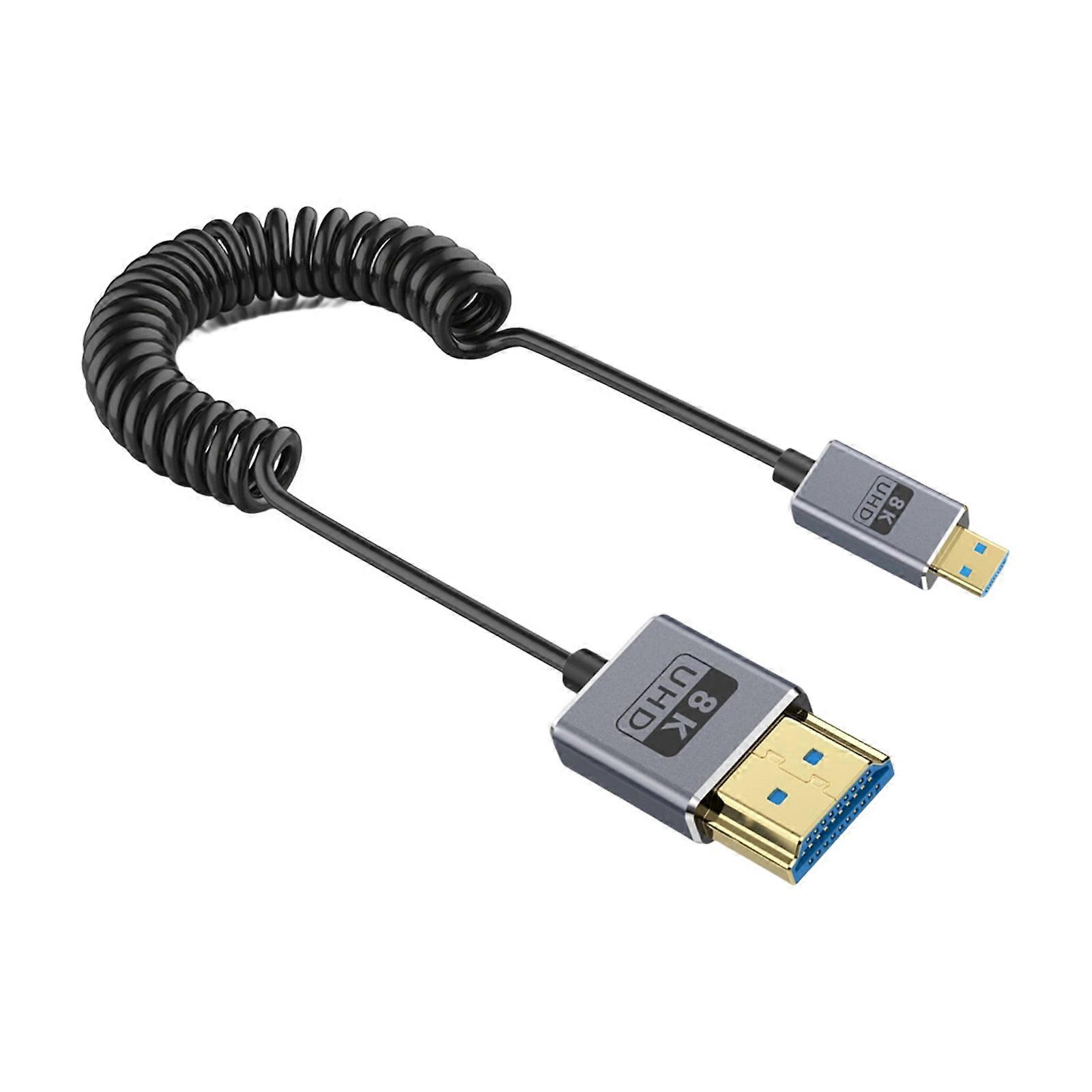 Flexible 8K60hz Camera To Microed Camera Cable Supporting 48Gbps Bandwidth Enhances Auditory Multicolor