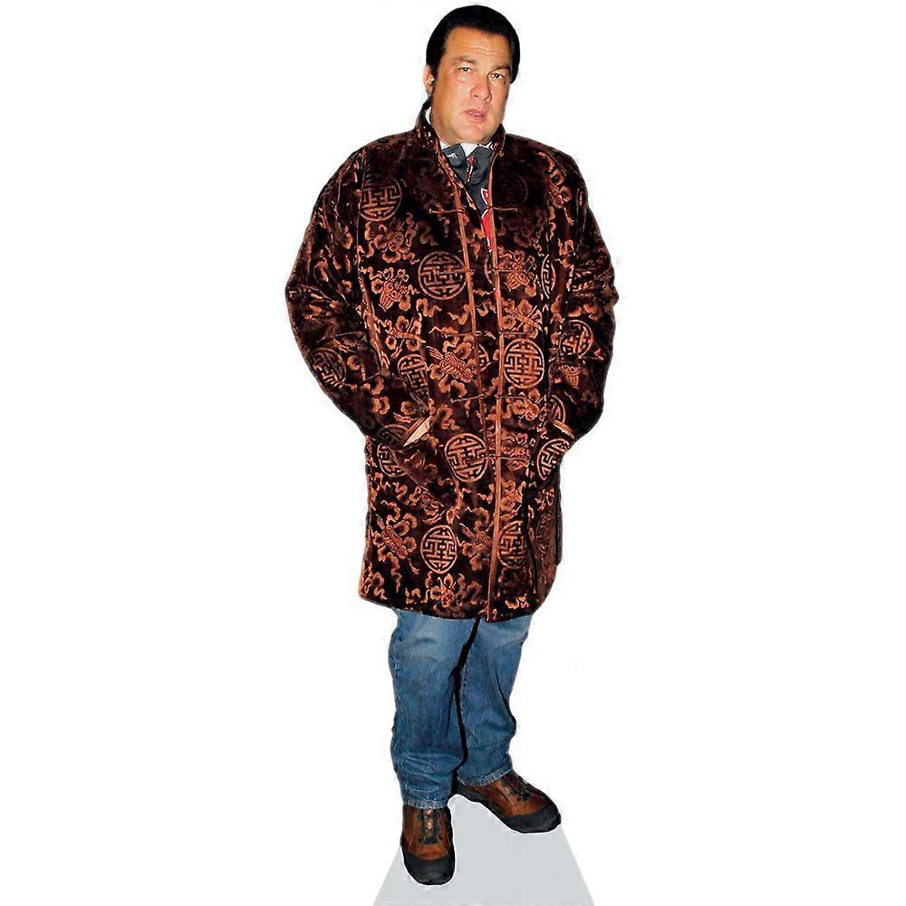 Steven Seagal Cardboard Cutout (lifesize OR mini size). Standee. Stand Up.