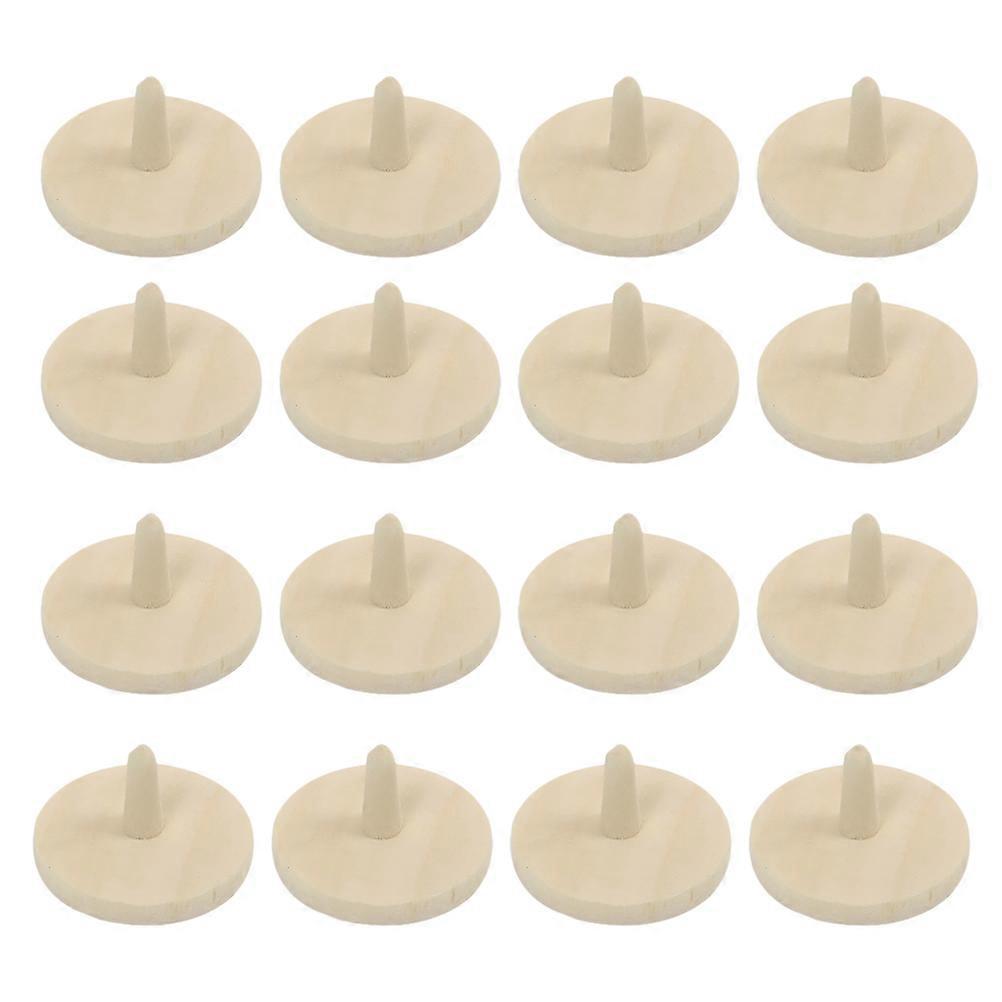 20pcs Durable Wooden Golf Position Markers for Accurate Ball Placement – Improve Putting Precision with Reliable Positioning Tools