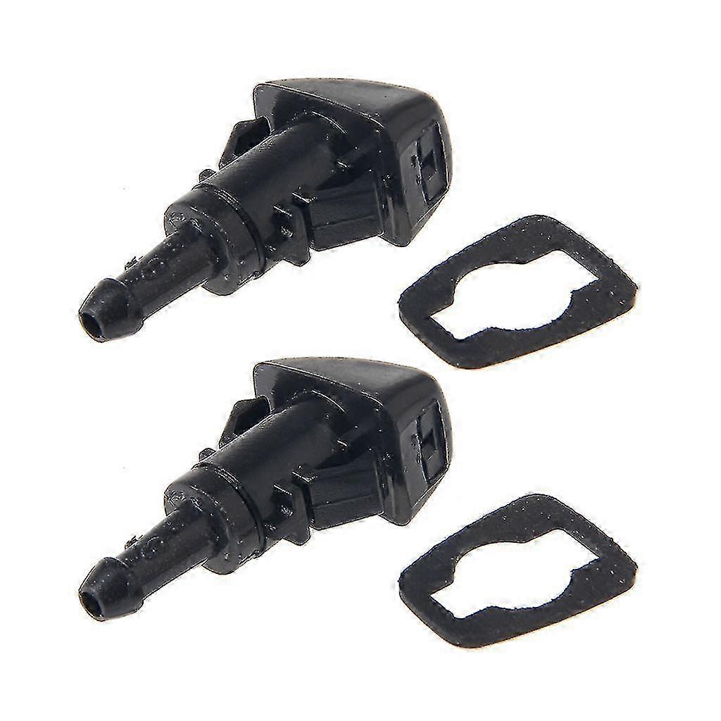 2pcs Car Front Windshield Washer Nozzle Sprinkler Suitable for a Certain Brand