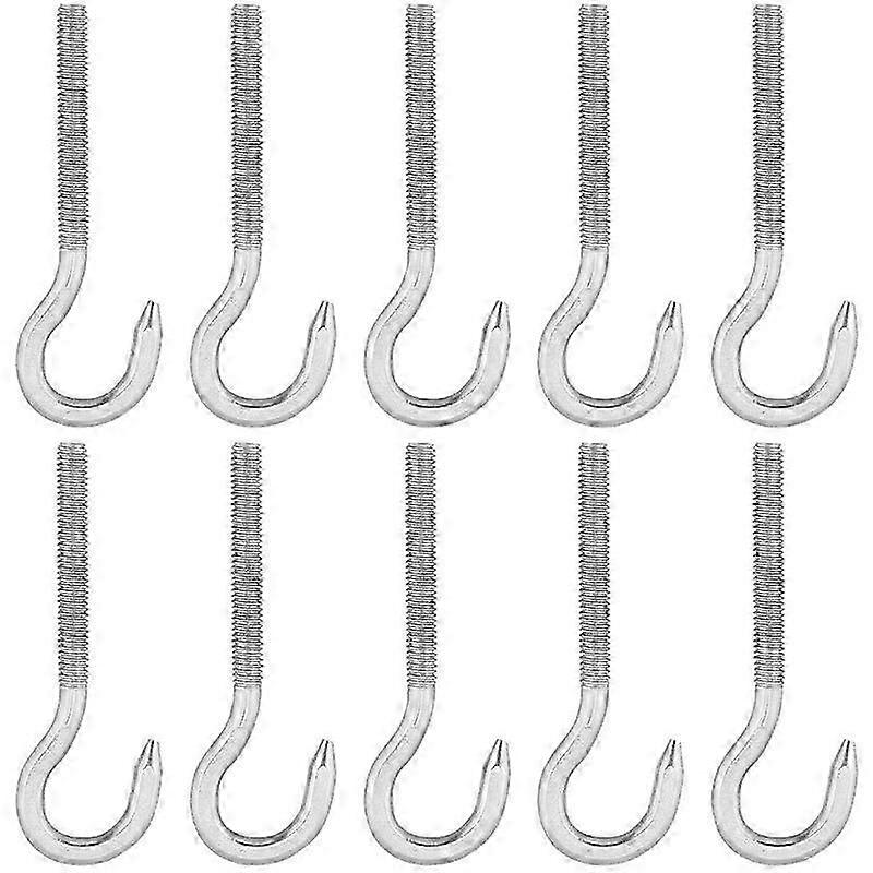 M5 Hook Bolt Screw Ring Hook 10 PCS 5.9*0.65CM SZRH A-J