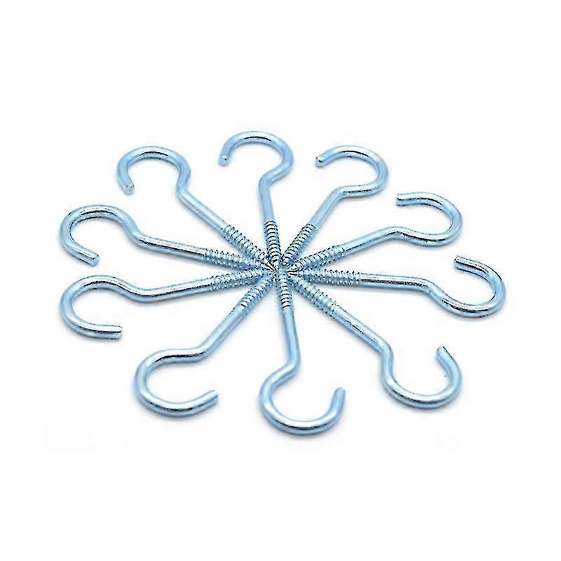 10pcs Screw-in Hooks