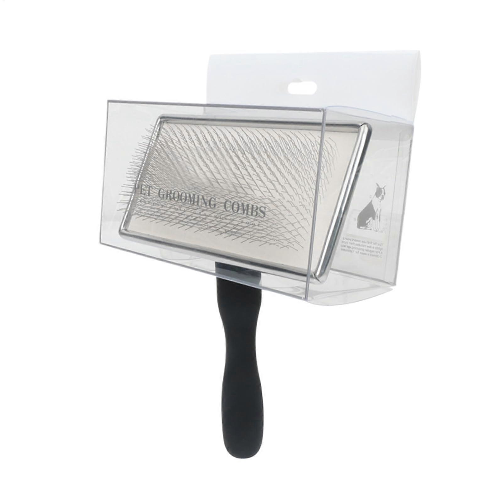 Pet Brushes for Dogs - Metal Massage Rake for Undercoat Grooming, Efficient Shedding Tool, Durable and Comfortable Design