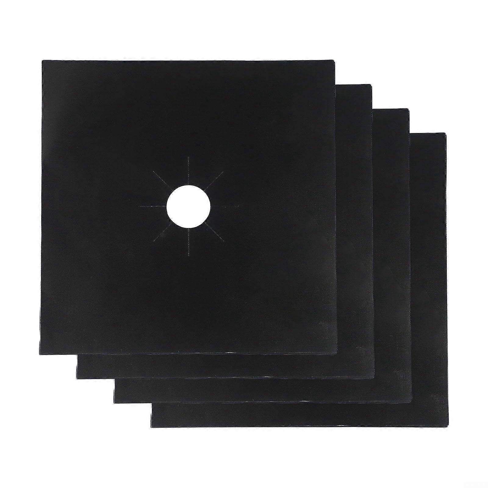 Washable gas stove protective covers, set of 4, to simplify cleaning tasks.