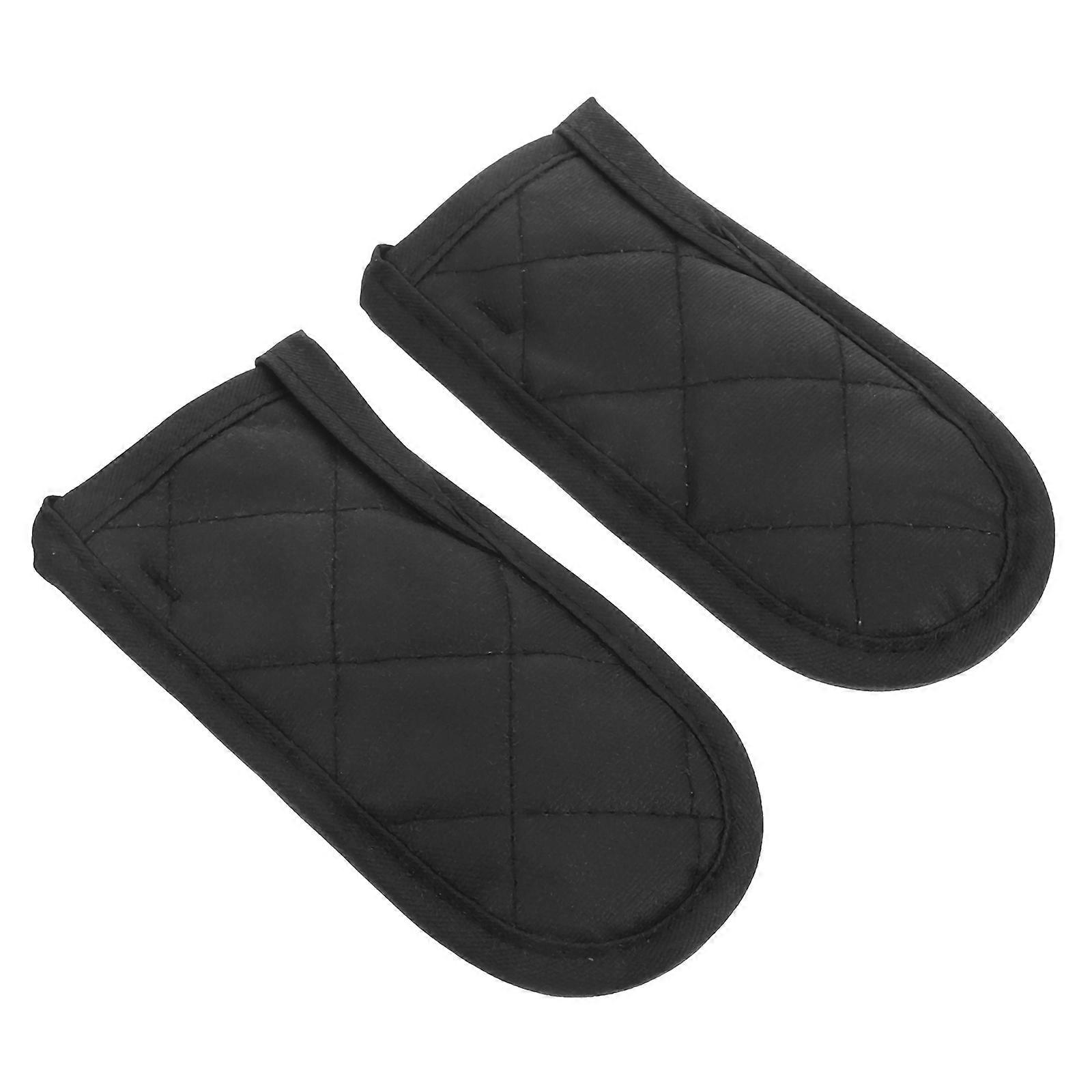 Heat Resistant Pot Handle Sleeves Comfortable Fit For Kitchen BBQ 2Pcs