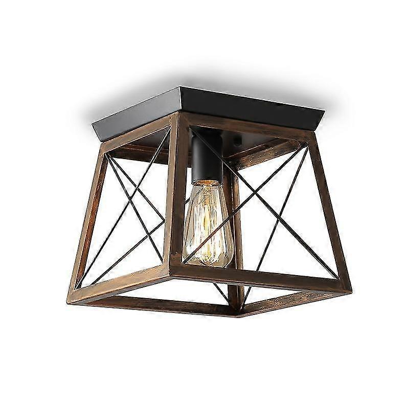 2025 Industrial Flush Mount Ceiling Light
