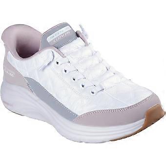 Skechers Contour Foam Cozy Fit Textile Women's White/Lavender Trainers