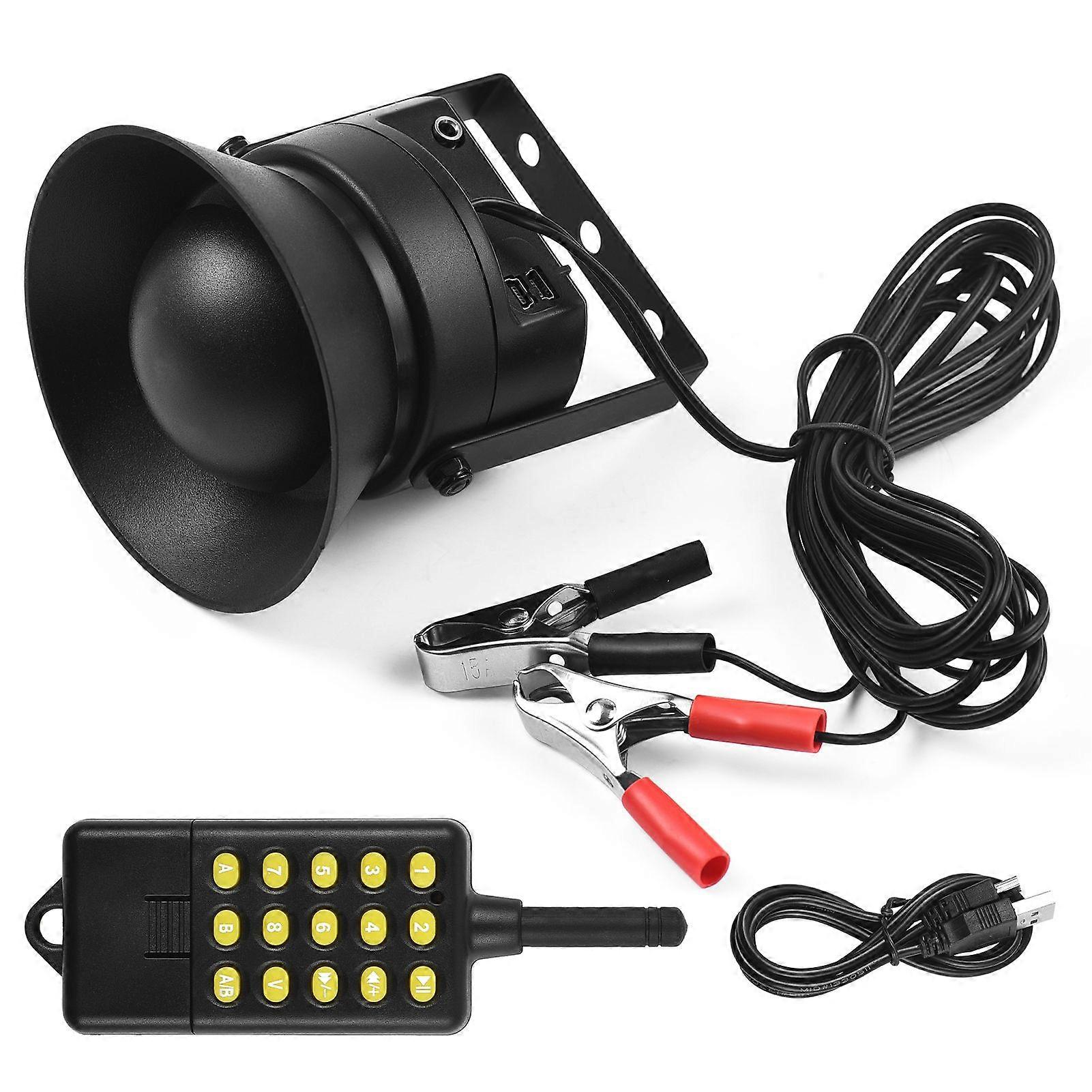 Wireless Remote Controll Outdoor Electronic MP3 Speaker With Built-in Timer 182 Sounds Bird MP3 Player Caller