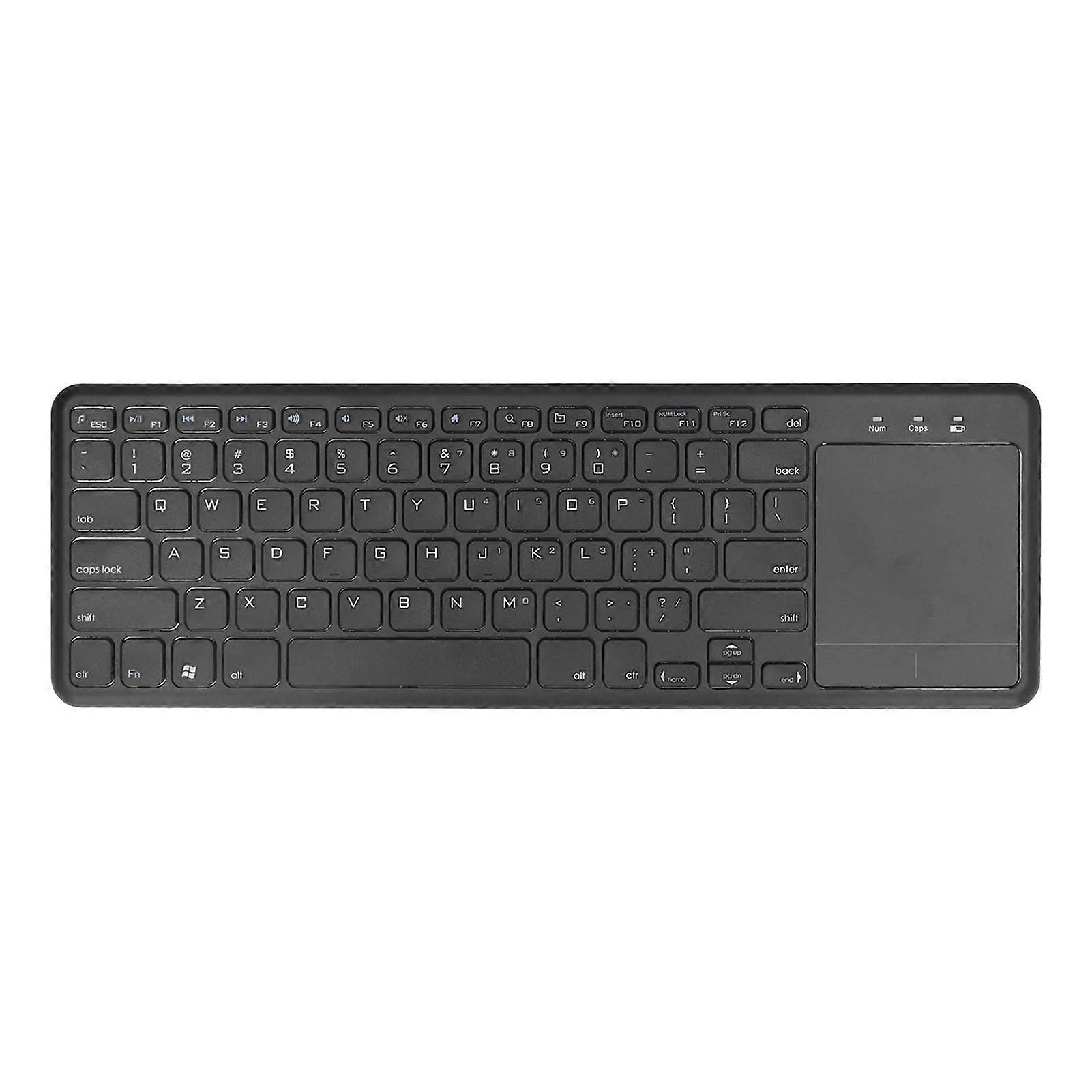 Wireless Keyboard 2.4G Portable Keyboard with Touchpad for Windows for Android for OS X for PC Laptop Tablets 